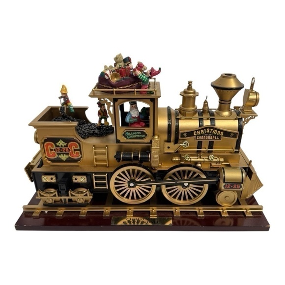 Vintage Mr. Christmas Gold Label Christmas Collection Cannonball Train Musical - Picture 3 of 14